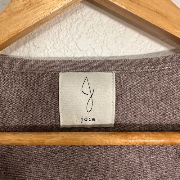 JOIE Balletcore Cropped Wrap Top Dolman Sleeves Women's - Picture 3 of 5